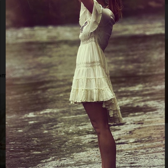 Free People Dresses & Skirts - Free People ivory mini dress
